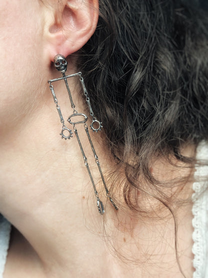Restless Remains Earrings - Pair