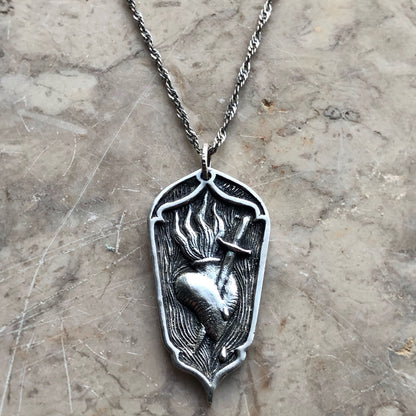 Burning Heart Pendant