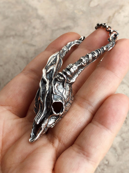 Weaved Through Bone Necklace