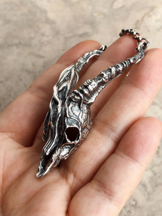 Weaved Through Bone Necklace