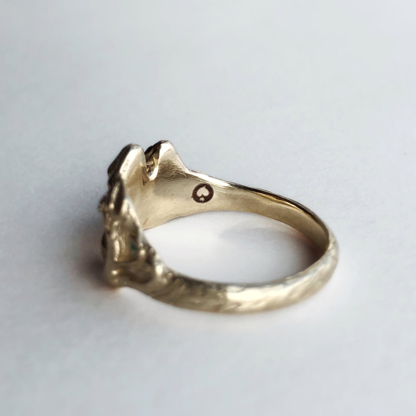Growing in the Shade Gold Ring Gold - Made to Order