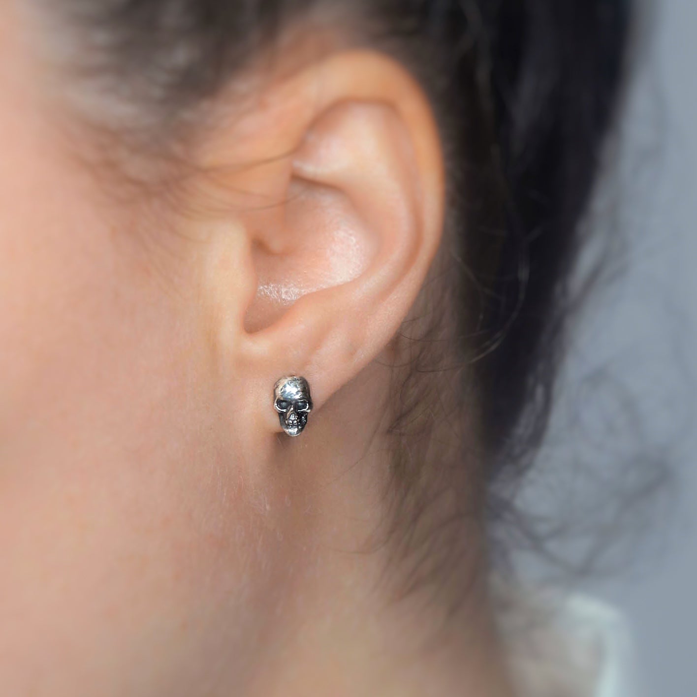 Mini Skull Earrings